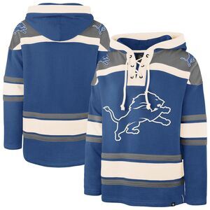 DETROIT LIONS WOLF SUPERIOR LACER HOOD MENS